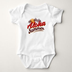 Aloha Summer Baby Strampler