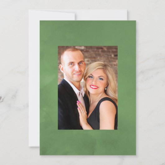 Aloha Summer Beach Wedding Save the Date (Rückseite)