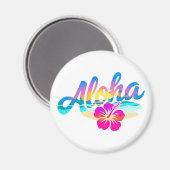 Aloha Summer Magnet (Vorderseite/Rückseite)