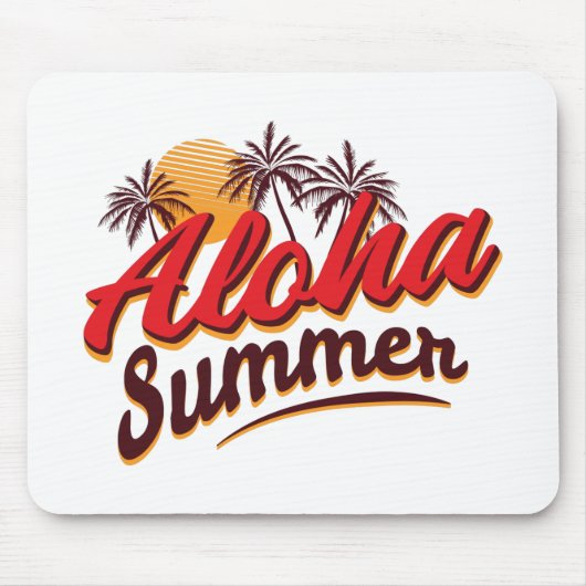 Aloha Summer Mousepad (Vorne)