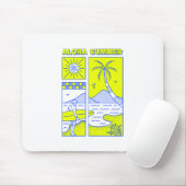 Aloha Summer Mousepad (Mit Mouse)