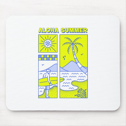 Aloha Summer Mousepad (Vorne)