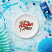 Aloha Summer Pappteller (Party)