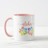 Aloha Summer Pastel Tasse (Links)