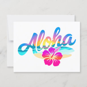 Aloha Summer Postkarte