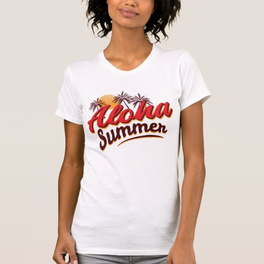 Aloha Summer T-Shirt (Vorderseite)