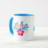 Aloha Summer T - Shirt Tasse (Vorderseite Links)