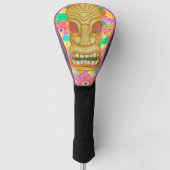 Aloha Summer Tiki Head Golf Headcover (Vorderseite)
