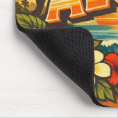 Aloha Sunset Island Vacation Vibes Mousepad (Ecke)
