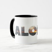 Aloha Sunset Tasse (Vorderseite Links)