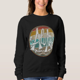 Aloha Surf Hawaii Surfboard Vintag Retro Sweatshirt