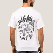 Aloha Surf Rider T-Shirt (Rückseite)
