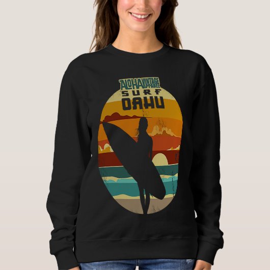 Aloha Surf Surf Oahu Version2 Sweatshirt (Vorderseite)