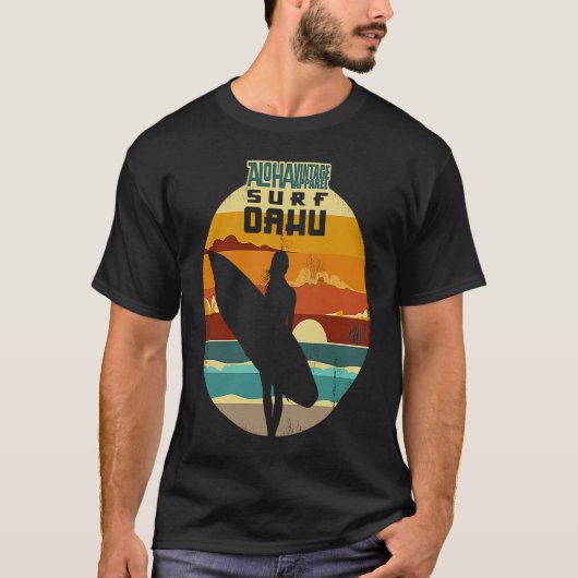 Aloha Surf Surf Oahu Version2 T-Shirt (Vorderseite)