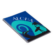 Aloha Surf und Palmen Notizblock (Rechte Seite)