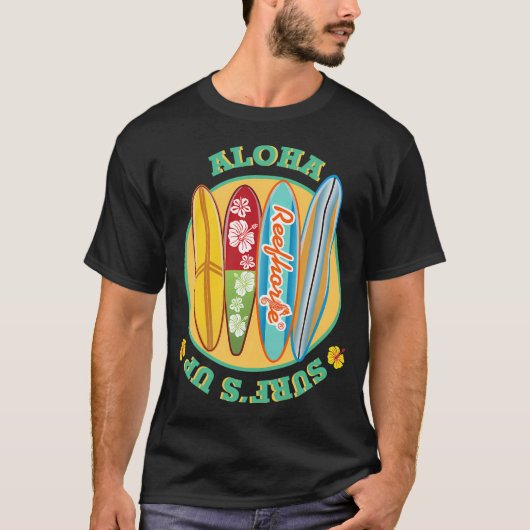 Aloha Surf's Up T-Shirt (Vorderseite)