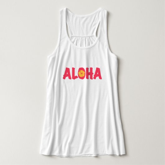 Aloha Tank Top (Design Vorderseite)