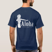Aloha Tänzer Hawaiis Hula T-Shirt (Rückseite)