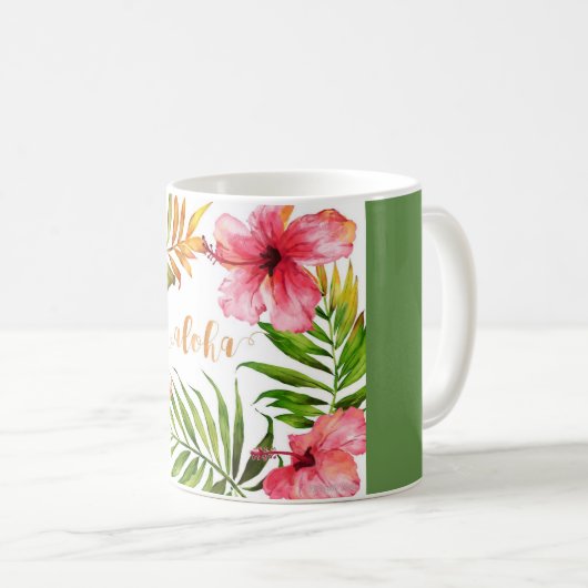 Aloha-Tasse Kaffeetasse (VorderseiteRechts)