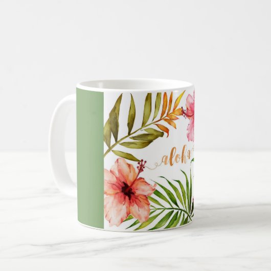 Aloha-Tasse Kaffeetasse (Vorderseite Links)