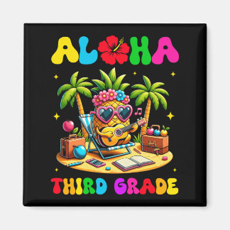 Aloha Third Grade Pine Hawaii Zurück zur Schule Ki Magnet