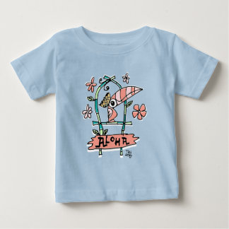 Aloha Tiki Bird Baby Shirt