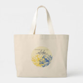 Aloha Tote Bag Heute ein wenig Aloha teilen Jumbo Stoffbeutel (Rückseite)
