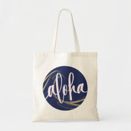 Aloha Tote Bag Kai Ocean (leere Rückseite) Tragetasche