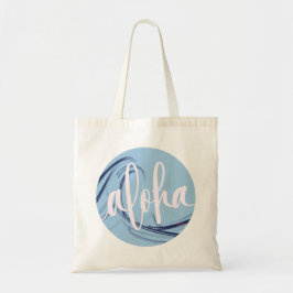 Aloha Tote Bag Kai Ocean Lt Blue (leere Rückseite) Tragetasche