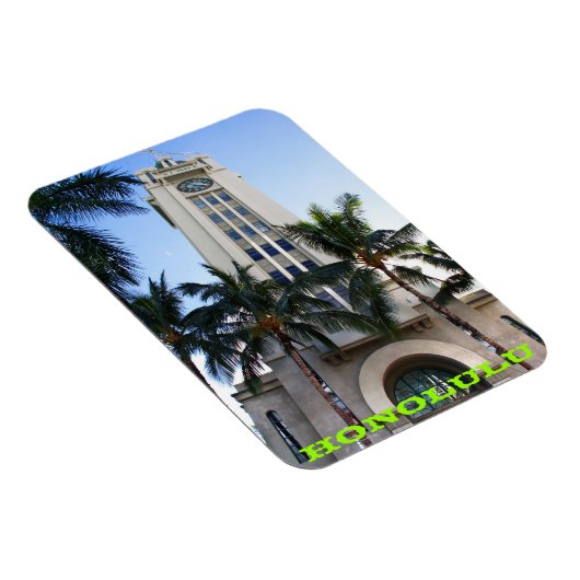 Aloha Tower Magnet : Honolulu, O'ahu, Hawai'i (Rechte Seite)