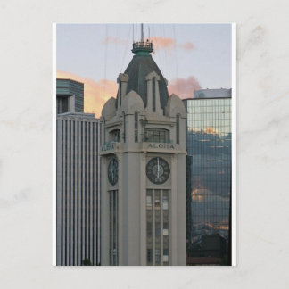Aloha Tower, Maui, Hawai'i Postkarte