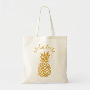 Aloha Tribe Hawaiian Gold Ananas Bridesmaid Tragetasche