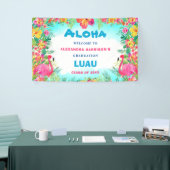 Aloha Tropical Abschluss Luau Party Willkommen Ban Banner (Messeveranstaltung)