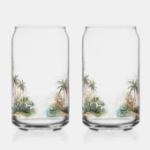 Aloha Tropical Beach Palm Trees Dosenglas (Links)