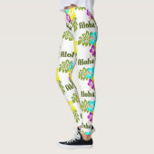 Aloha Tropical Blume Leggings (Links)