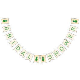 Aloha Tropical Brautparty Wimpelkette