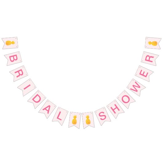 Aloha Tropical Brautparty Wimpelkette (Alle)