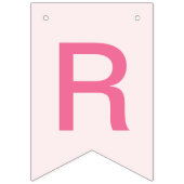 Aloha Tropical Brautparty Wimpelkette (Dritte Fahne)