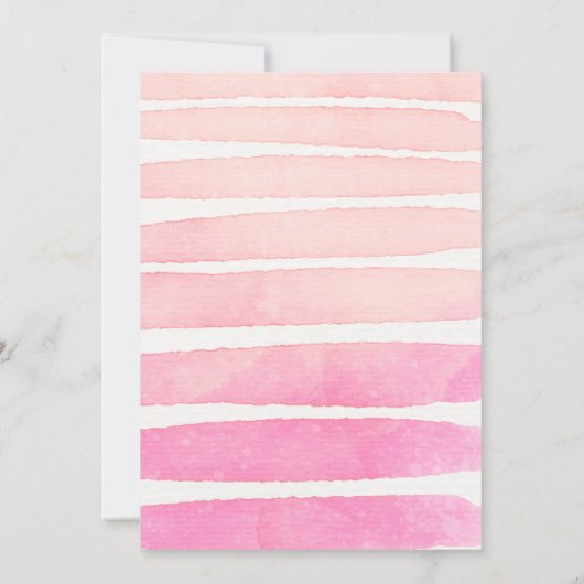 Aloha Tropical Coconut zum Geburtstag Einladung (Rückseite)