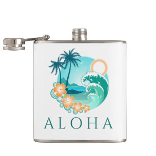 Aloha Tropical Flachmann