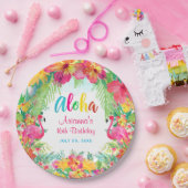 Aloha Tropical Flamingo Birthday Luau Paper Teller (Party)