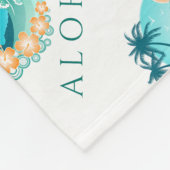 Aloha Tropical Fleecedecke (Ecke)