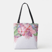 Aloha Tropical Floral Tasche (Rückseite)