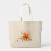 ALOHA TROPICAL FLOWER JUMBO STOFFBEUTEL (Rückseite)