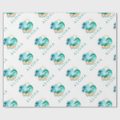 Aloha Tropical Geschenkpapier (Flach)