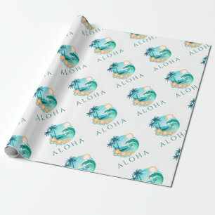 Aloha Tropical Geschenkpapier