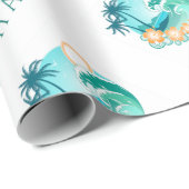 Aloha Tropical Geschenkpapier (Rolleneckpunkt)