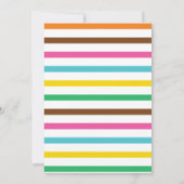 Aloha! Tropical, Hawaii Luau Themed Birthday Party Einladung (Rückseite)