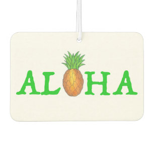 ALOHA Tropical Hawaiian Island Ananas Obst Autolufterfrischer