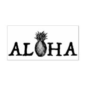 ALOHA Tropical Hawaiian Island Ananas Obst Gummistempel (Prägung)